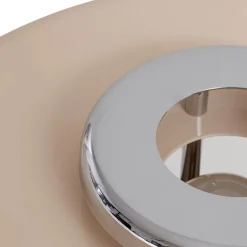 bordlampe Branford, retro, beige, metal/travertin^Lindby Discount