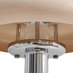 bordlampe Branford, retro, beige, metal/travertin^Lindby Discount