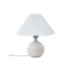 bordlampe Kerimi, keramik, cremefarvet^Lindby Sale