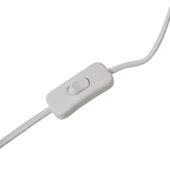 bordlampe Magali, pink, papir, Ø 34 cm, E14^Lindby Best