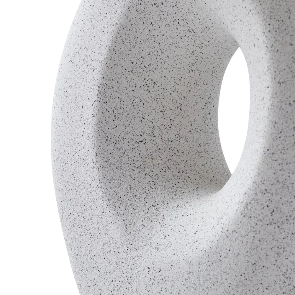 Lindby Pendellamper|Bordlamper>bordlampe Thalassia, hvid, Ø 30 cm, keramik