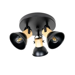Lindby Bosko spotlight, 3 lyskilder, rund