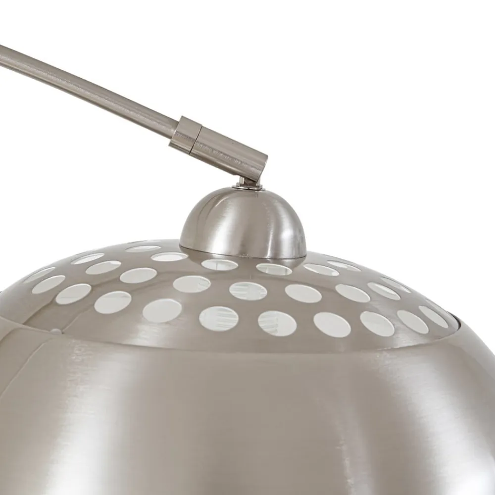 Lindby Pendellamper|Gulvlamper>buelampe Hernando, nikkel, stål, højde 188 cm