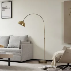 buelampe Lennart, antik messing, metal 183 cm^Lindby Best