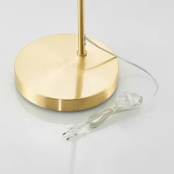 buelampe Lennart, messing, højdejusterbar, E27^Lindby Hot