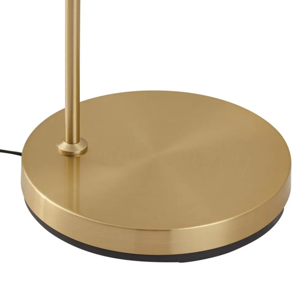 Lindby Pendellamper|Gulvlamper>buelampe Moisia, messingfarvet, metal, 148 cm