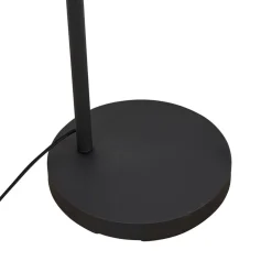 buelampe Solvian, sort/natur, bambus, metal^Lindby Outlet