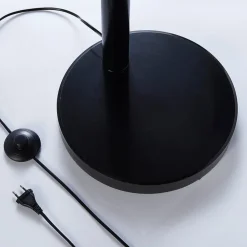 Lindby buelampe Tinne, sort/guld, marmor, 5 lyskilder, E14