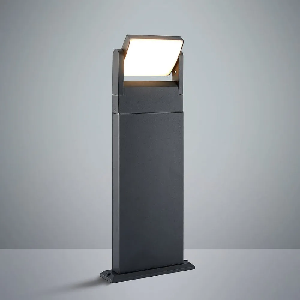 Lindby Gadebelysning>Cathalena LED-gadelampe i mørkegrå