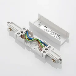 center feeder Linaro, hvid, 1-faset system^Lindby Best