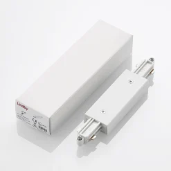 center feeder Linaro, hvid, 1-faset system^Lindby Best