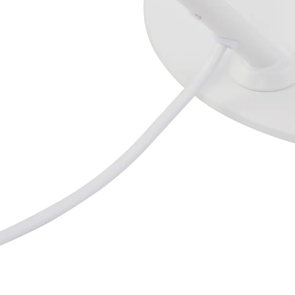 Lindby Arbejdsrum/Kontor|Bordlamper>Corali bordlampe, hvid, metal, højde 64 cm