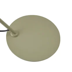 Lindby Corali bordlampe, lysegrøn, metal, højde 64 cm