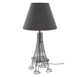 Croia bordlampe, sort, metal, Ø 28 cm, E27^Lindby Sale