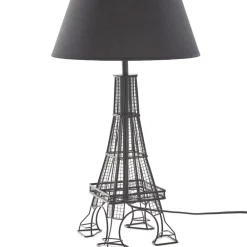 Croia bordlampe, sort, metal, Ø 28 cm, E27^Lindby Sale