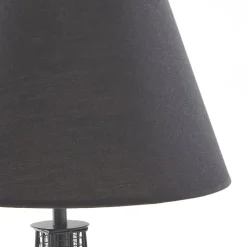 Croia bordlampe, sort, metal, Ø 28 cm, E27^Lindby Sale