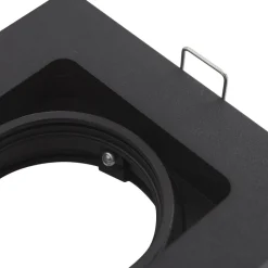 downlight Thorid, sort, 10 x 10 cm, sæt med 10, GU10^Lindby Discount