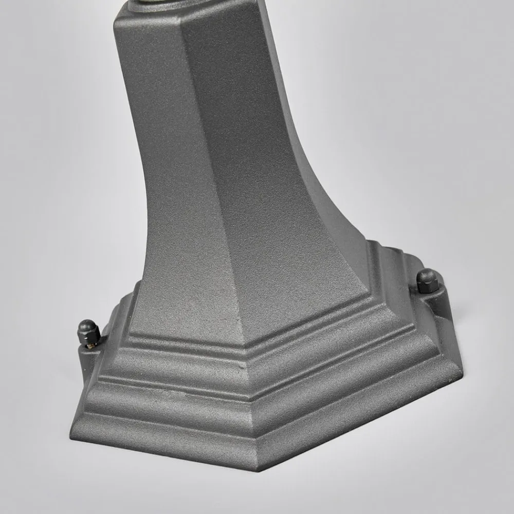 Lindby Terrassebelysning|Sokkellamper>Edana sokkellampe, 52 cm, antracit, E27, IP44