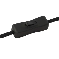 Lindby Edion bordlampe, sandsort, metal