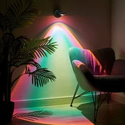 Lindby Edonita LED-væglampe med effektlys