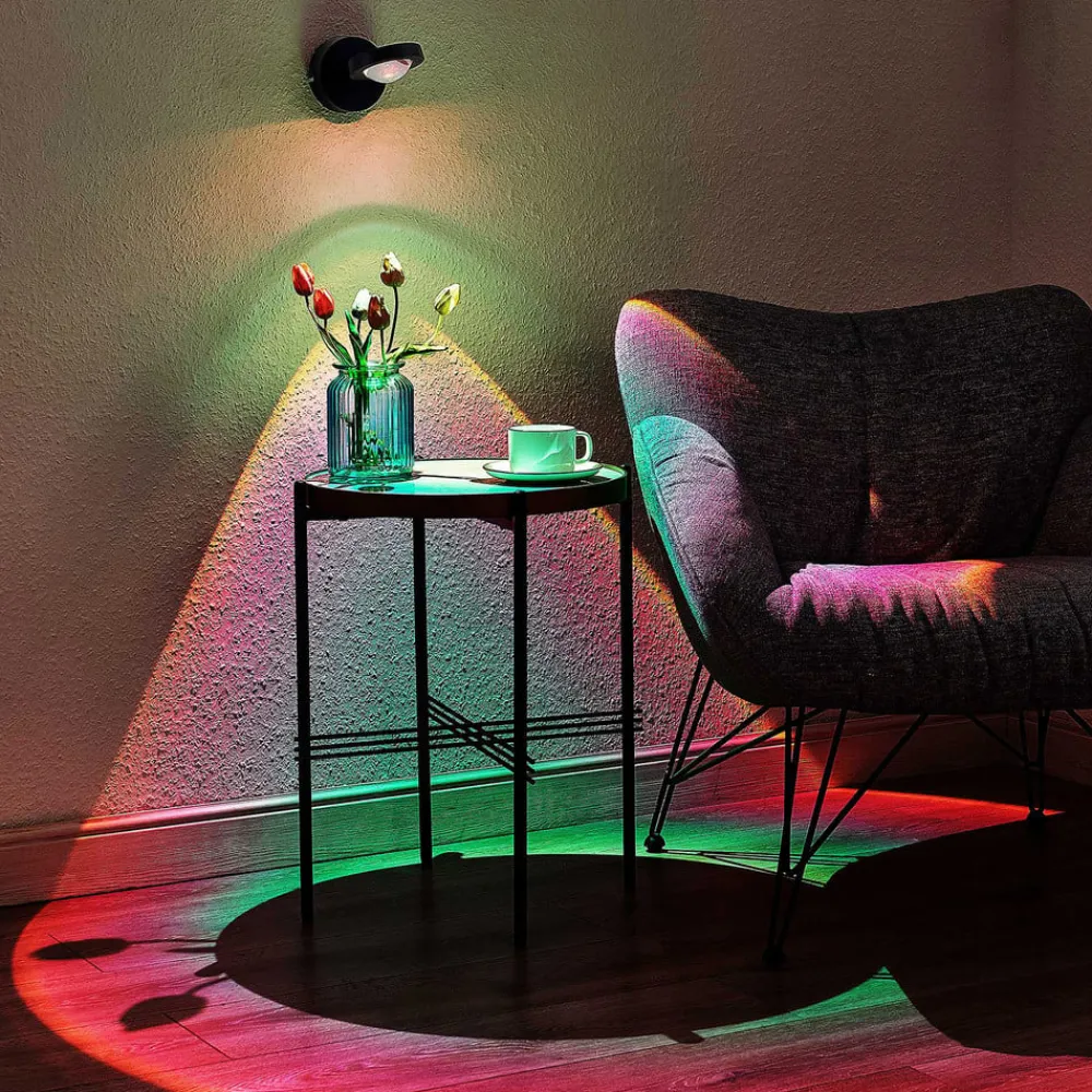 Lindby Edonita LED-væglampe med effektlys