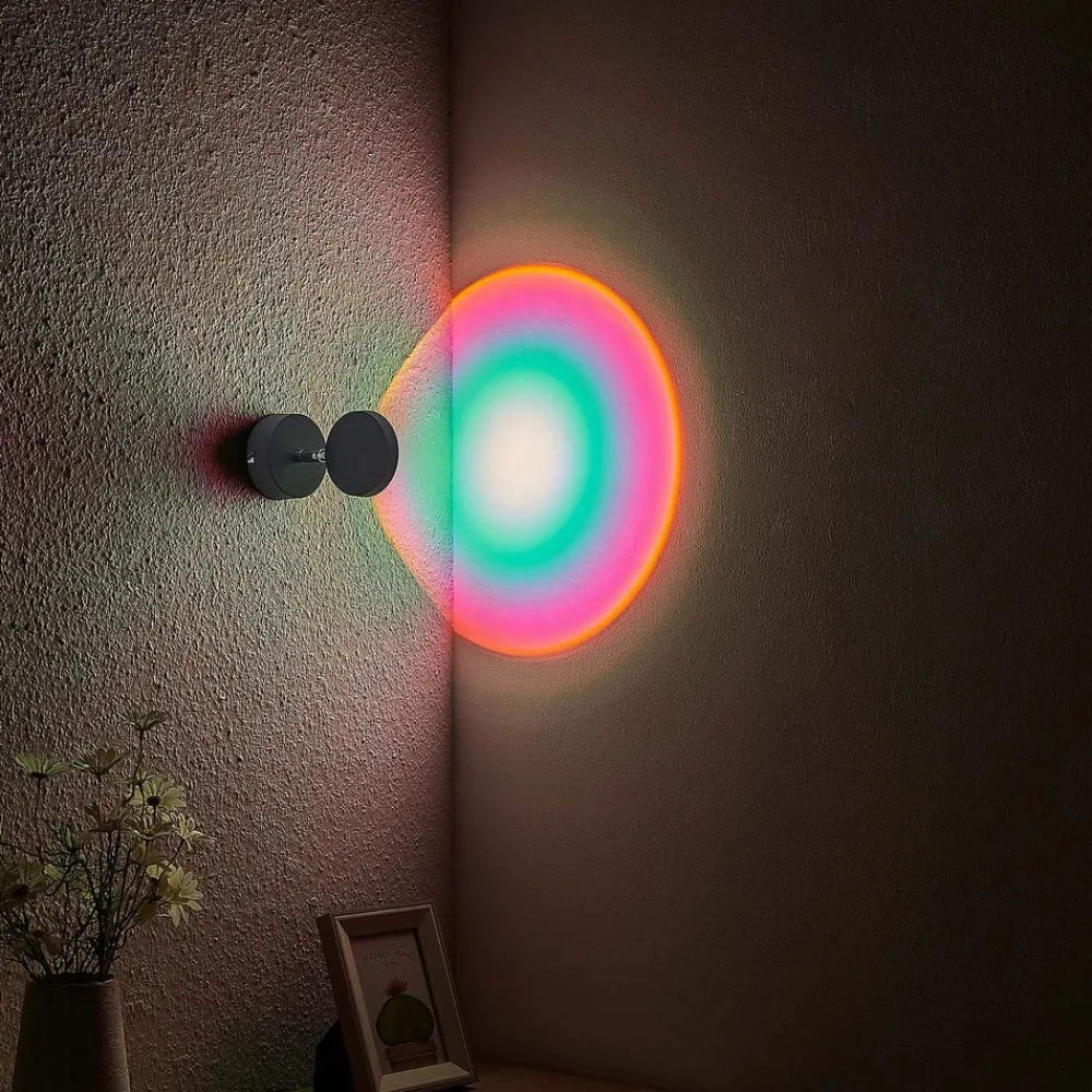 Lindby Edonita LED-væglampe med effektlys