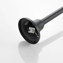 Lindby Edric lygtepæl, højde 215 cm, antracit, aluminium