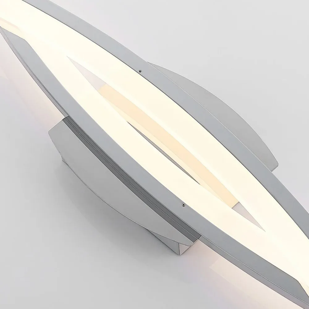 Lindby Elarit LED-loftlampe, forkromet