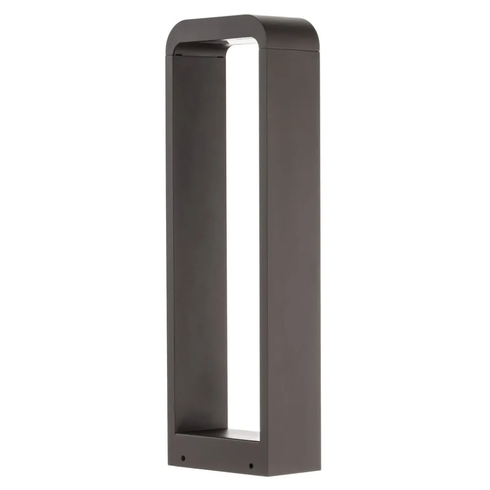 Lindby Terrassebelysning|Gadebelysning>Emima LED-gadelampe, 60 cm, antracit, aluminium