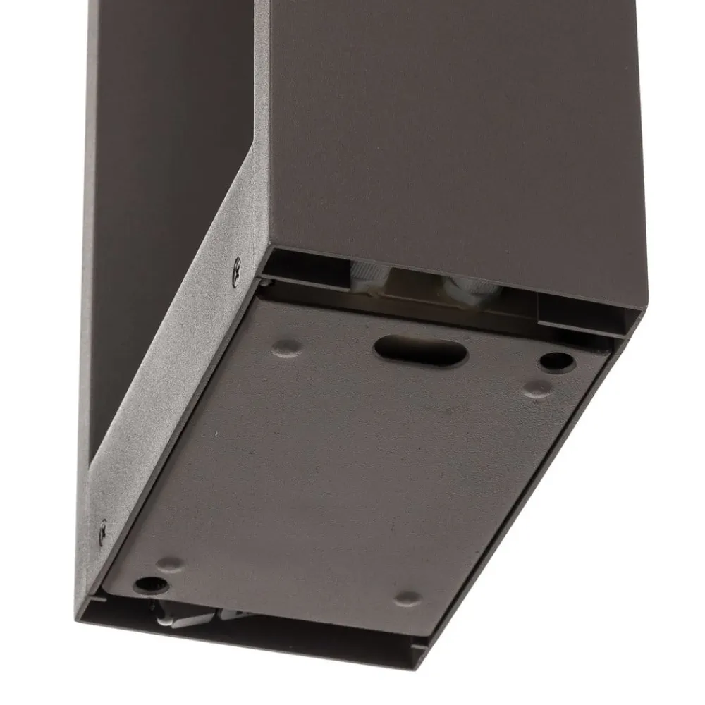 Lindby Terrassebelysning|Gadebelysning>Emima LED-gadelampe, 60 cm, antracit, aluminium