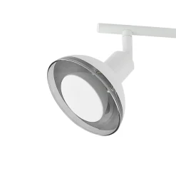 Lindby Erin loftspot, hvid, 2-lys, 31,5 cm, glas