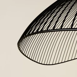 Fabronia hængelampe, gitter, glaskugle^Lindby Hot