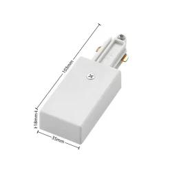 1-faset skinnesystem Linaro, GU10, 14 lyskilde, hvid^Lindby Sale