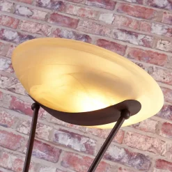 Felicia uplight med læselampe, rust^Lindby Outlet