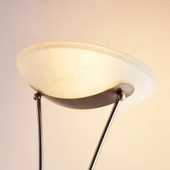 Lindby Felicia uplight med læselampe, nikkel