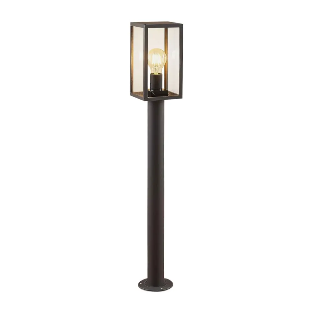 Lindby Terrassebelysning>Filimon vejlampe, 80 cm, antracit, IP44, E27