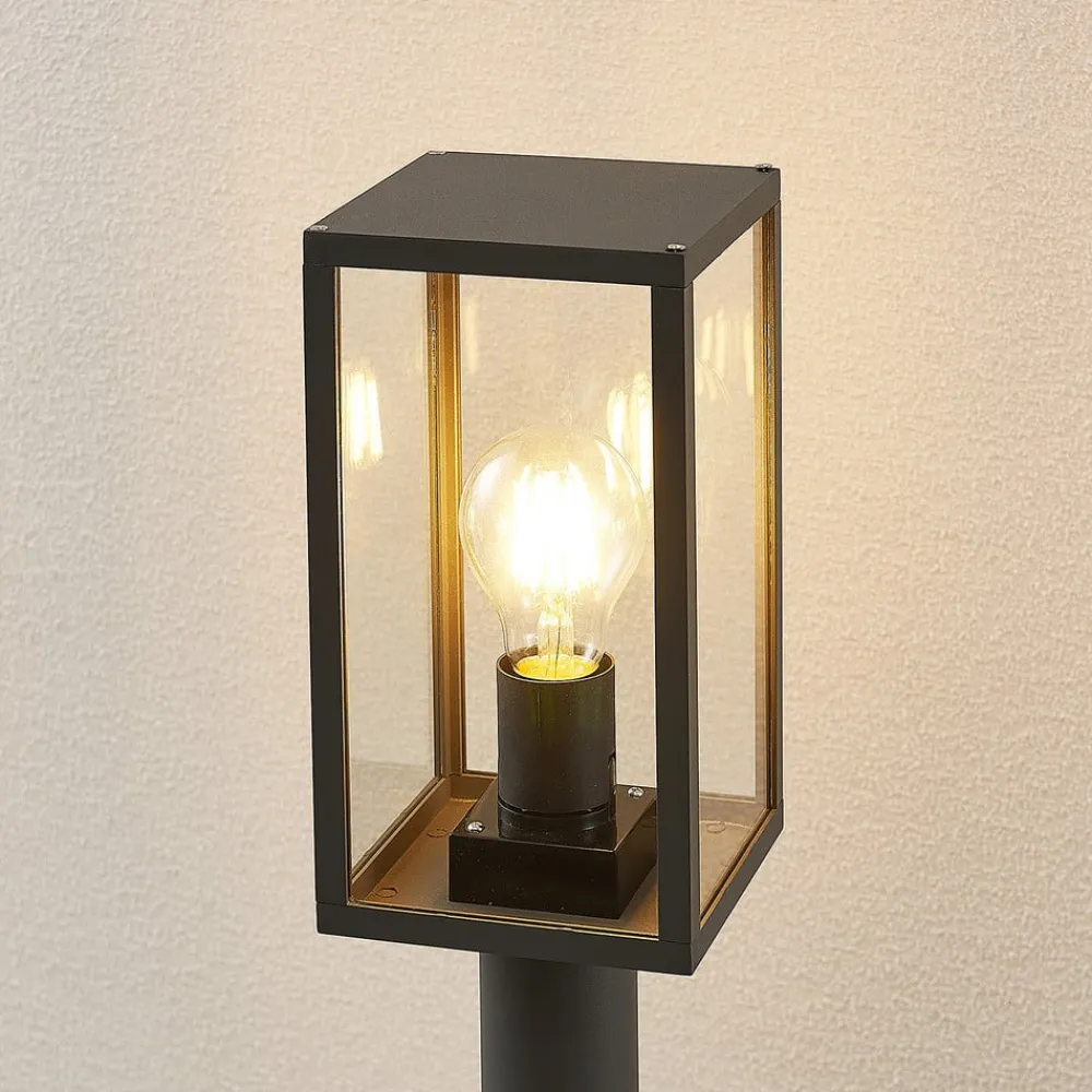 Lindby Terrassebelysning>Filimon vejlampe, 80 cm, antracit, IP44, E27