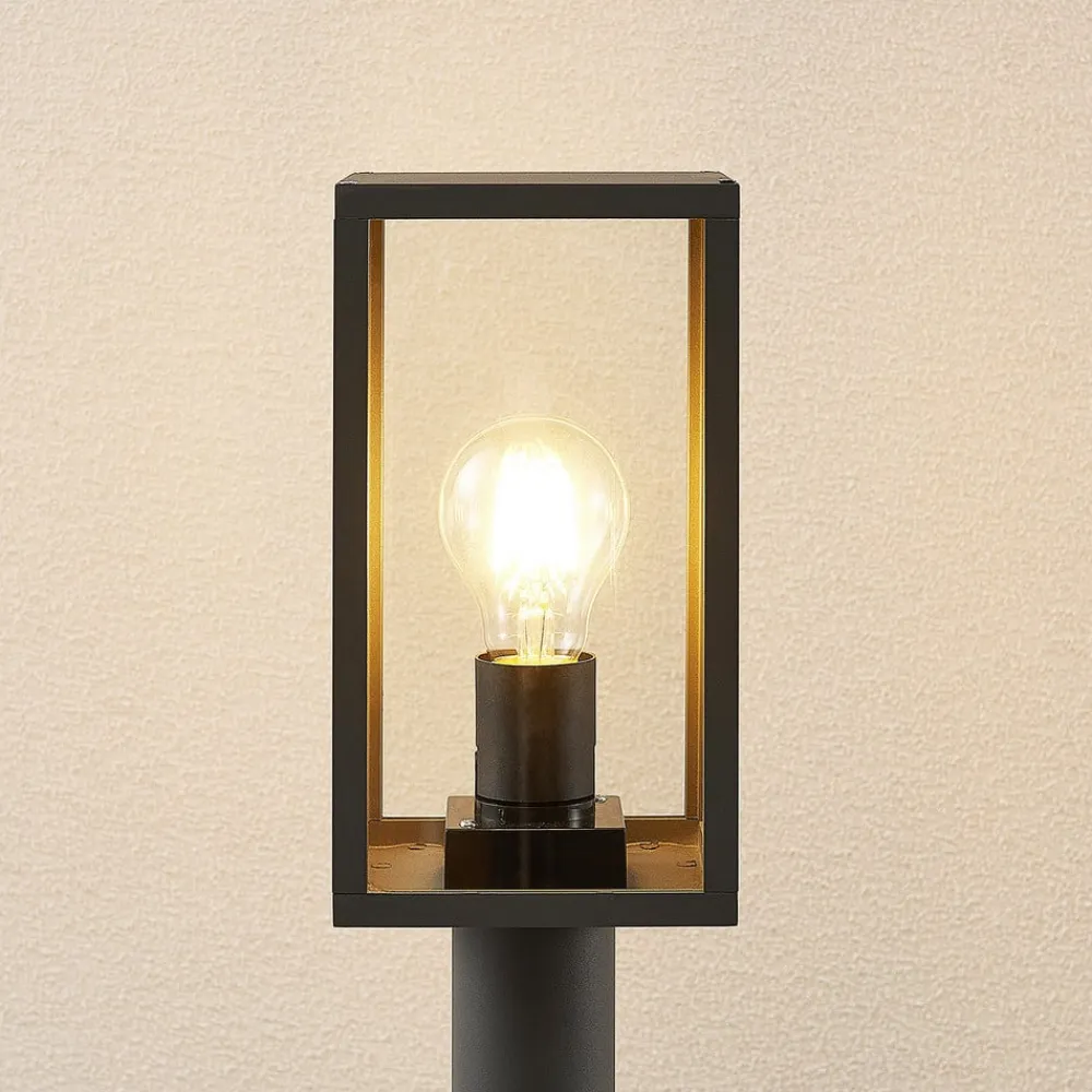 Lindby Terrassebelysning>Filimon vejlampe, 80 cm, antracit, IP44, E27