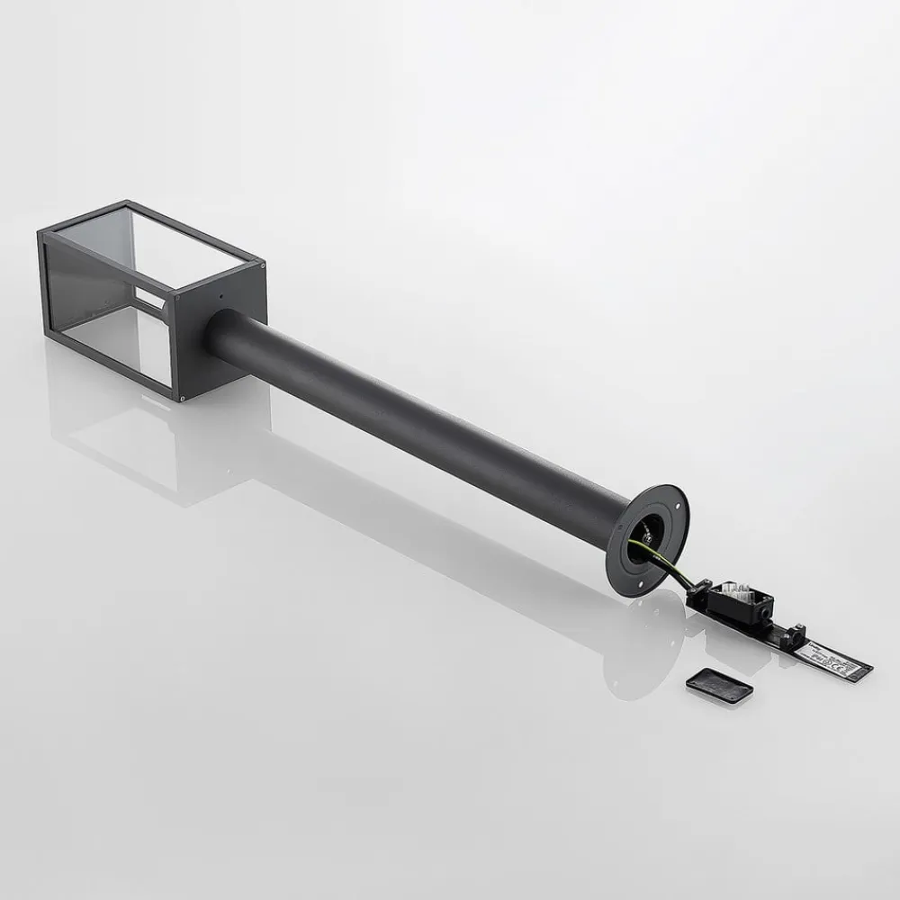 Lindby Terrassebelysning>Filimon vejlampe, 80 cm, antracit, IP44, E27