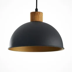 Flurin hængelampe, 3 lyskilder, 107 cm, sort, metal^Lindby Sale