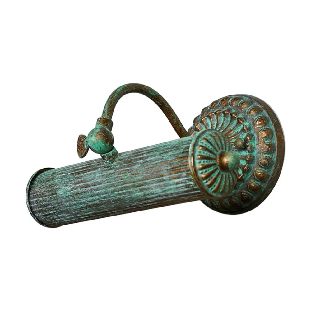 Lindby gallerilampe Beno, 25 cm, metal, E14 grøn spænding