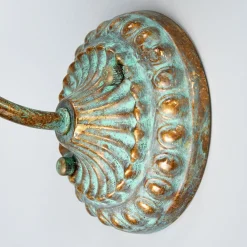 Lindby gallerilampe Beno, 25 cm, metal, E14 grøn spænding