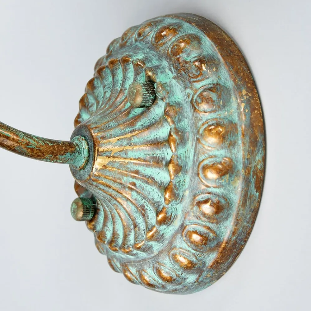 Lindby gallerilampe Beno, 25 cm, metal, E14 grøn spænding