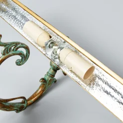 gallerilampe Kalea, 46 cm, 2 lyskilder, verdigris, E14^Lindby Discount