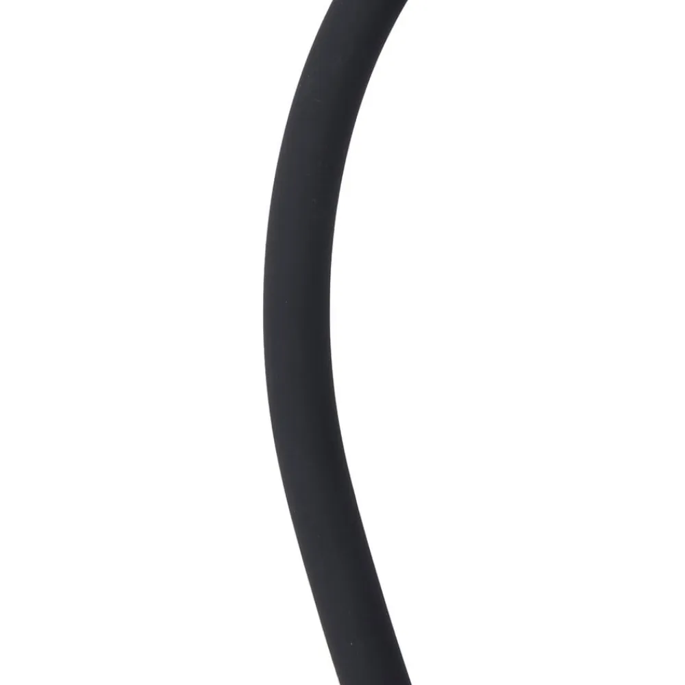 Lindby genopladelig klemmelampe Maori, sort, metal, CCT