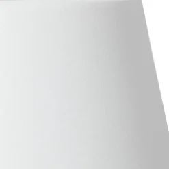 Lindby genopladelig LED-bordlampe Janea CUBE, hvid, metal