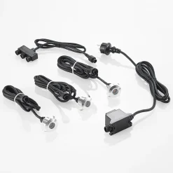 Gracelle LED nedgravningsspot, 3 stk, rundt^Lindby Clearance