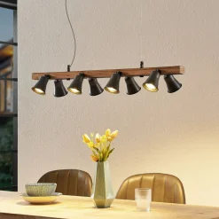 Grandesa hængelampe med 8 spots^Lindby New