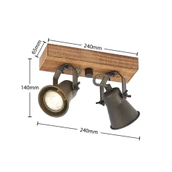 Lindby Grandesa loftspot, 2 lyskilder