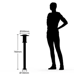 Lindby Gadebelysning Med Sensor|Terrassebelysning><noscript><img width=